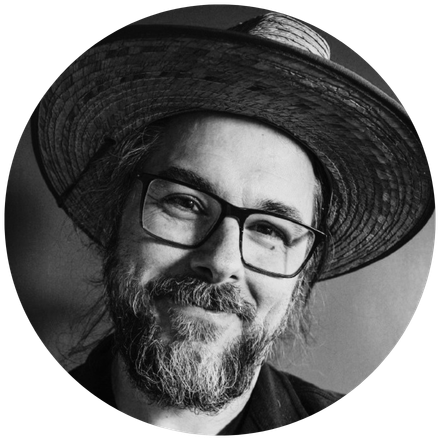 Ryan wearing a hat